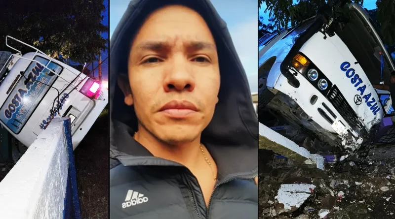 costa azul, accidente, matagalpa, matiguas lesionados, muerto