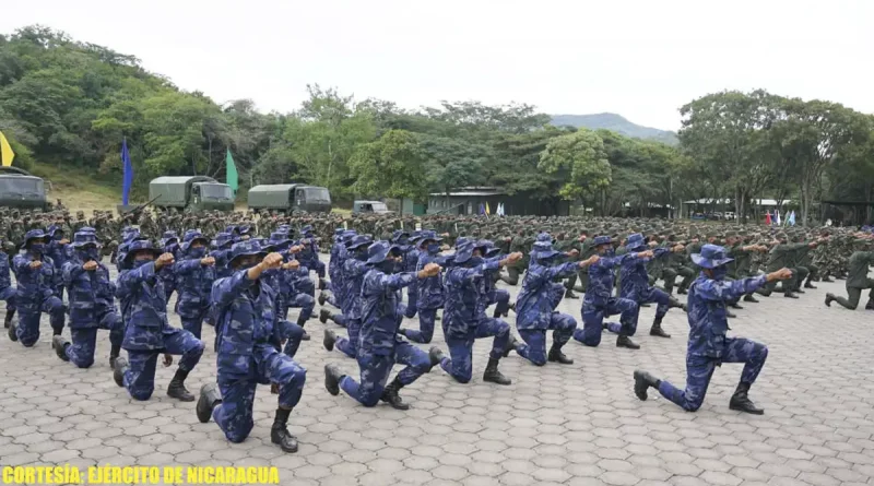 ejercito de nicaragua, graduacion, soldados, infanteria, nicaragua,