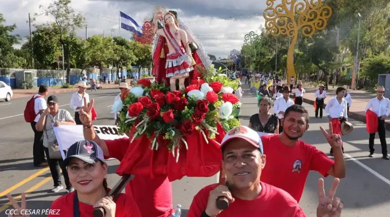 santos patronos, nicaragua, avenida bolivar, intur,