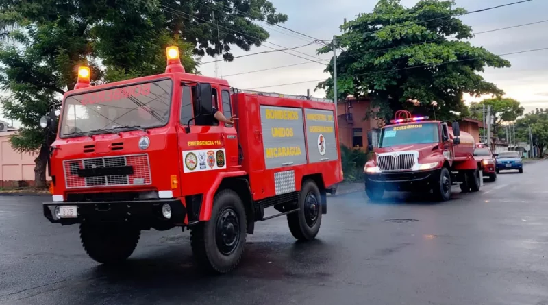 bomberos, nueva segovia, camiones,