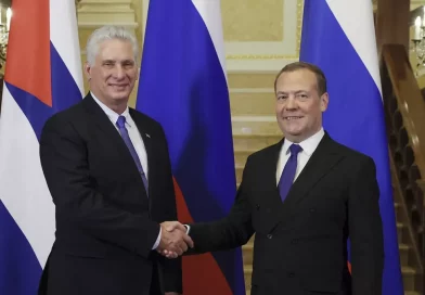 medvedev, diaz canel, presidente cuba, partido comunista cuba, partido rusia unida,