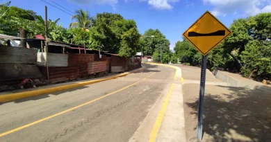 Alcaldía de managua, nuevas calles, Barrio Hialeah
