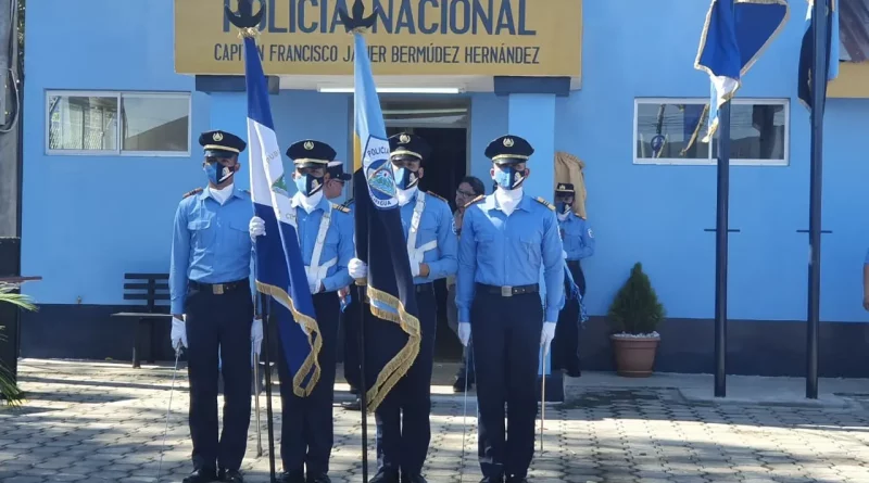 estacion, policia, matear, policia, nicaragua, seguridad