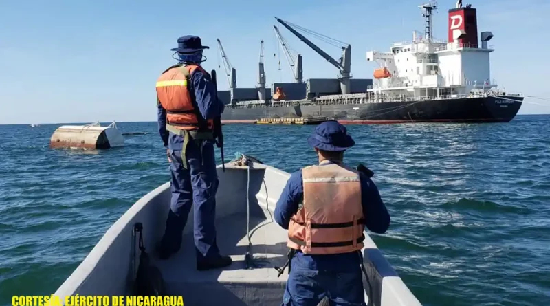 fuerza naval, ejercito de nicaragua, nicaragua, flota pesquera, inspeccion,