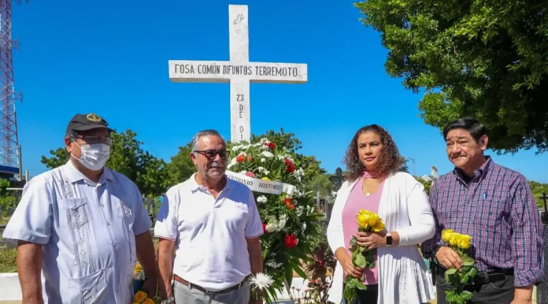 alcaldia de managua, terremoto 1972, managua, cementerio general,