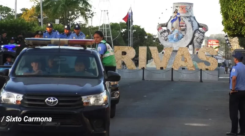 plan, seguridad, policía, nicaragua, rivas