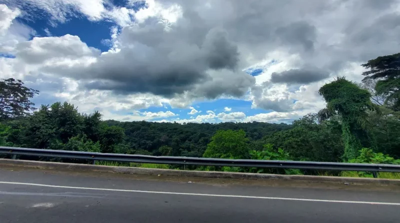 clima, ineter, ambiente nublado, lluvias debiles, nicaragua