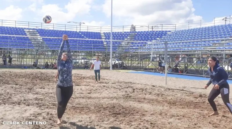 voleibol de playa, paseo xolotlan, managua , alcaldia de managua, deporte,