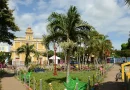 ambiente, caluroso, vientos, moderados, fuertes, lunes, clima. pronostico, INETER, informó, parque, cielo, iglesia,