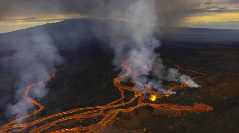 lava, volcan, mauna loa, hawaii,