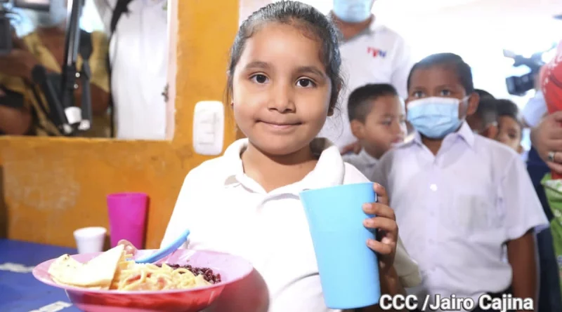 merienda escolar, mined, ministerio de educacion,