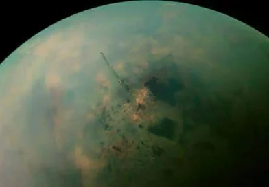 descubren, estructura, alienígena, superficie, luna, Saturno, Titán, atmosfera, NASA, civilización, gigante,
