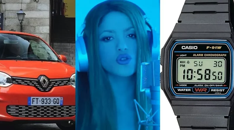 shakira, casio, reloj, controversia, cancion, pique