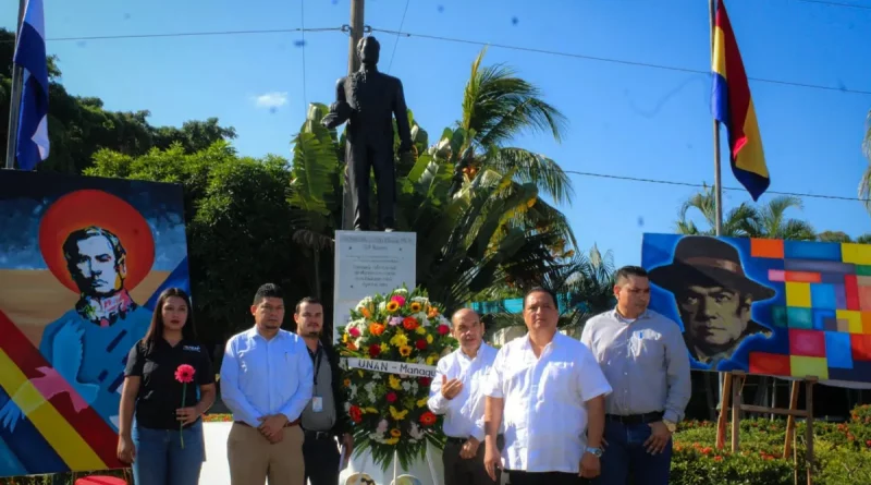 homenaje, ruben dario, unan, managua, autoridades, ruben dario,