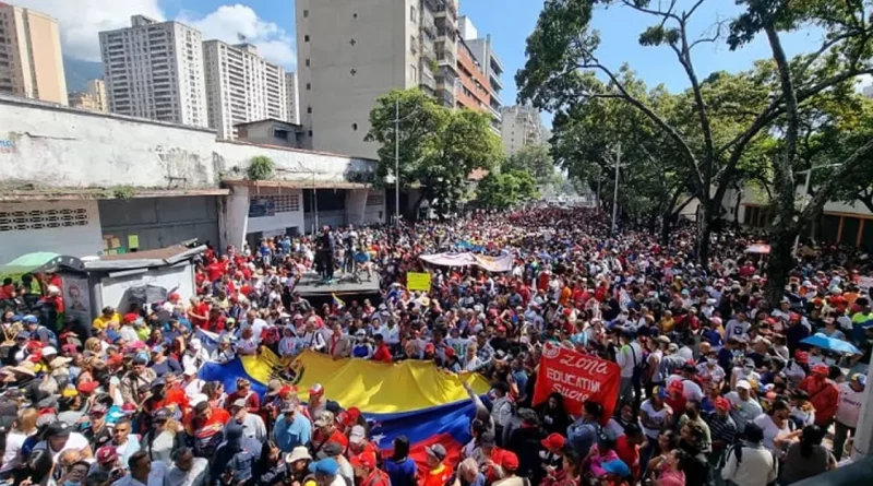 venezuela, docentes, apoyo, revolucion