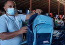 paquetes escolares, nicaragua, mined, mochilas,