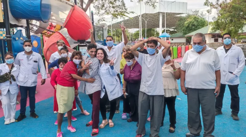 hospital psicosocial, nicaragua, managua, pacientes, actividades recreativas