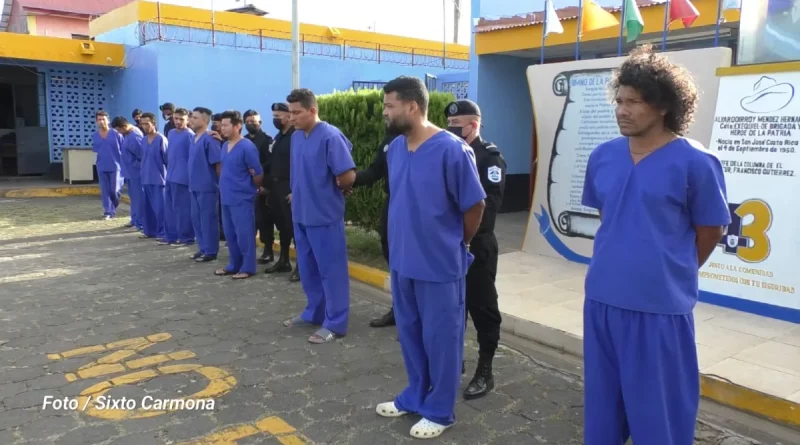 nicaragua, rivas, policía nacional, delincuentes