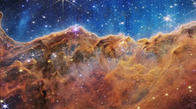 James Webb, telescopio, fotos, espacio, polvo, estrellas