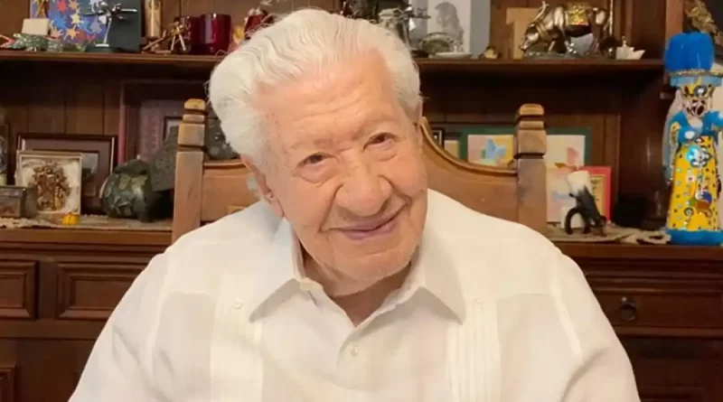 actor, mexicano, Ignacio, López, Tarso, celebra, llegar, 98, años, activo, sano, amor, vida, cumpleaños,