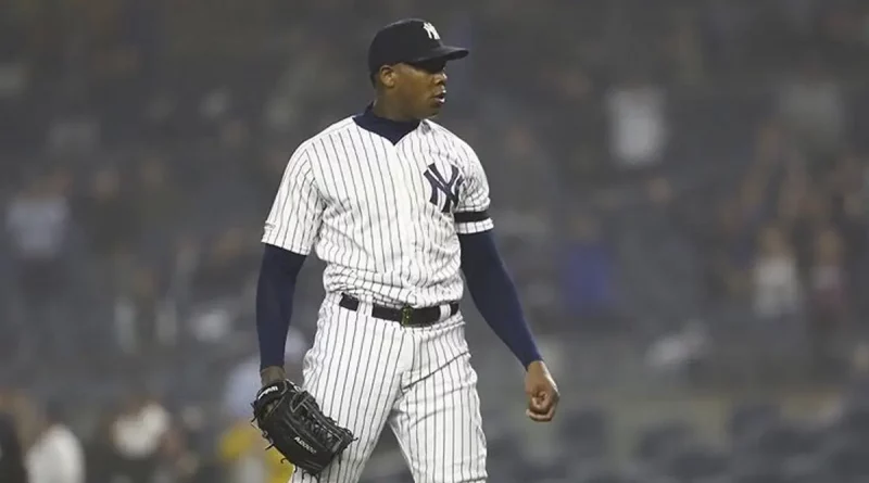 aroldis chapman, yankees, kansas,