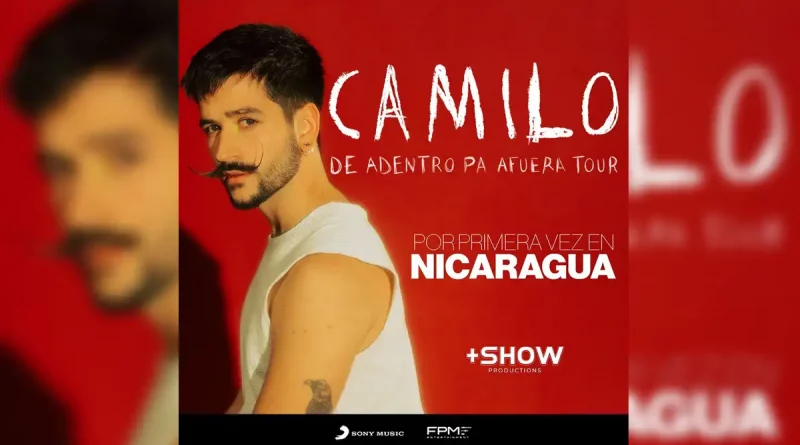 Camilo, artista, cantante, llegará, Nicaragua, concierto, tierras, pinoleras, nicaraguenses, colombiano, Tour, adentro, afuera, gira, musical, latino, rumores,