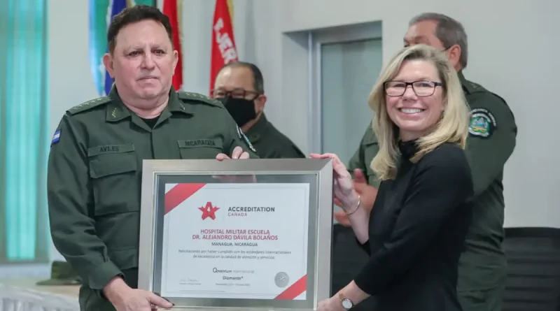 reconocimiento, recibe, Hospital, Militar, excelencia, internacional, nivel, diamante, máxima, categoría, Acreditación, Canadá, salud,