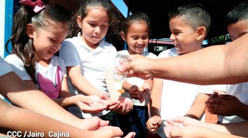 minsa, escuelas saludables, nicaragua, estudiantes, mined, escuelas saludables,