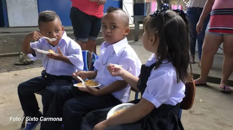 rivas, nicaragua, año escolar, escuelas, merienda escolar, merienda, inicio de clases,