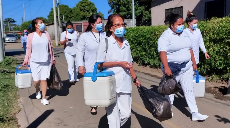 minsa, nicaragua, covid19, barrio wapan norte, managua, ministerio de salud,