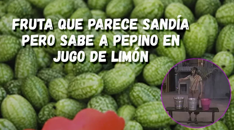 fruta, sandia, pepino, limon,