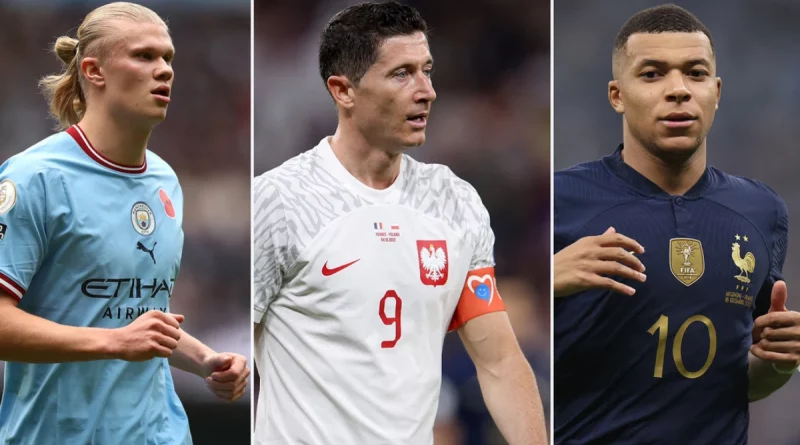 deportes, uefa, fifa, goleador 2022, mbappe, halland, lewandowski