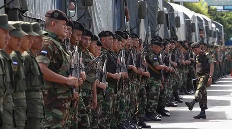 ejercito de nicaragua, ejercicios, militares, matagalpa