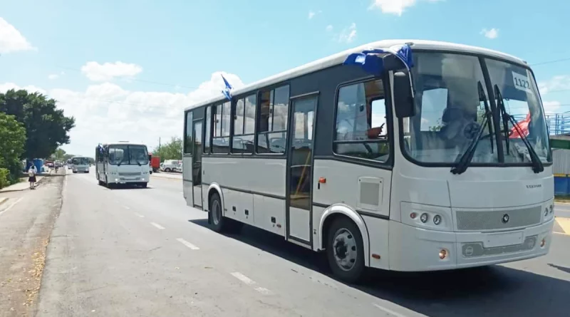 nicaragua, buses rusos, flota de buses, managua, tipitapa