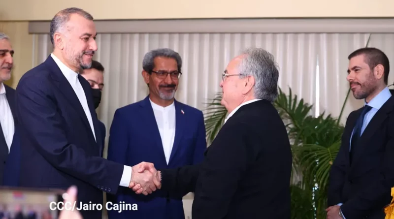 iran, canciller de nicaragua, gustavo porras, asamblea de nicaragua,