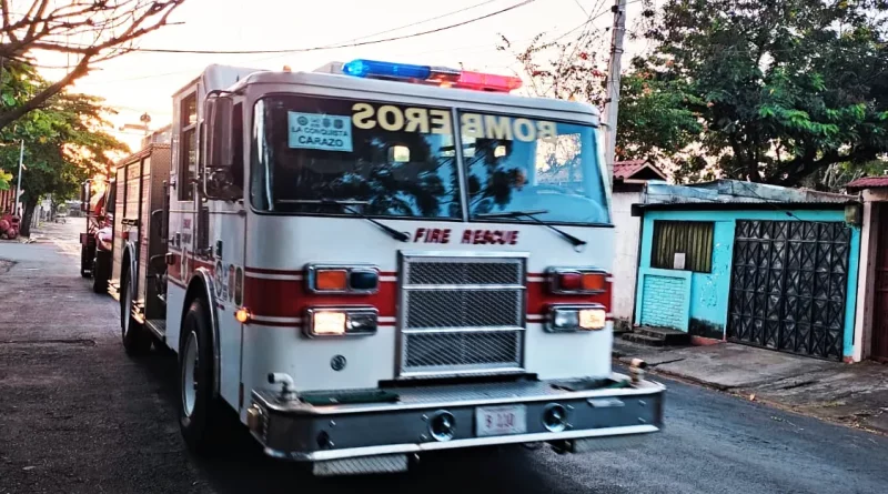 estacion, bombero, carazo, la conquista, incendios, accidentes, atencion