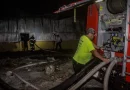 incendio, nueva segovia, tabacalera, bomberos
