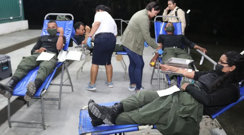 ejercito, nicaragua, donacion, sangre, bosawas