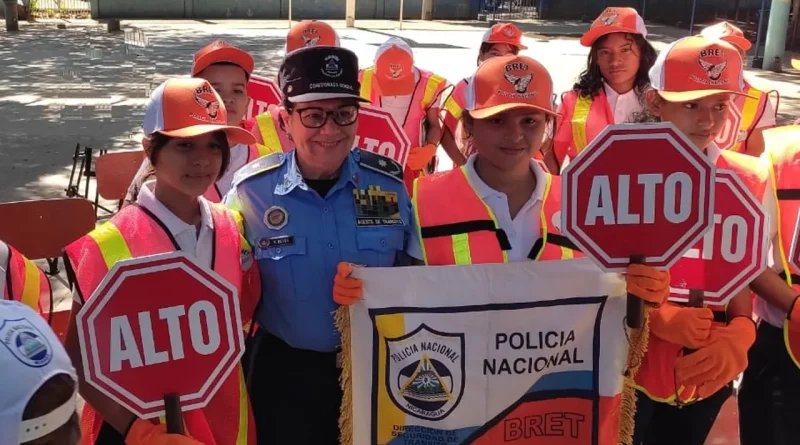 POLICIA NACIONAL, TRANSITO, ESTUDIANTES, AUTORIDADES, NIÑOS, NIÑAS, BRET, SEGURIDAD