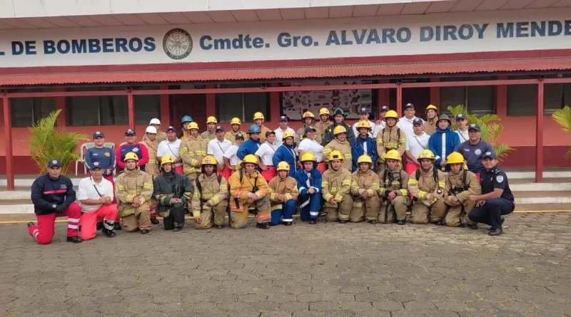 bomberos, nicaragua,managua,muidos,destrezas, habilidaes