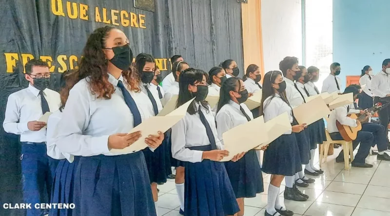 ruben dario, managua, mined, estudiantes, conmemoración, aniversario