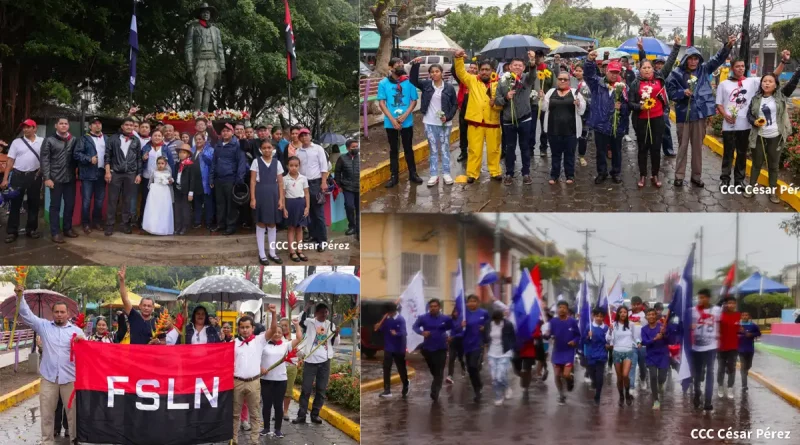 NIquinohomo, homenaje, familias, rinden, general, Sandino, conmemoran, 89, aniversario, dignidad, nacional, soberanía,