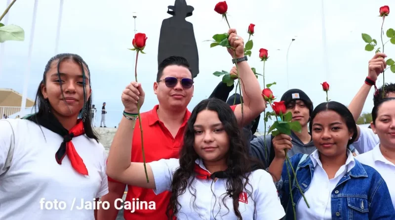 juventud sandinista, ni9caragua, managua, sandino, transito, inmortalidad