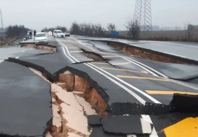 carretera, sismo, sismo, terremoto, sismo,