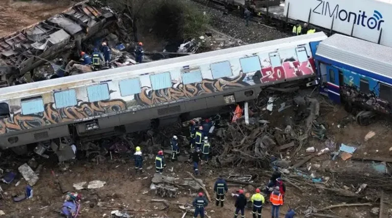 accidente, trenes, grecia, larissa, tragedia, detenido, jefe, ferrocarriles