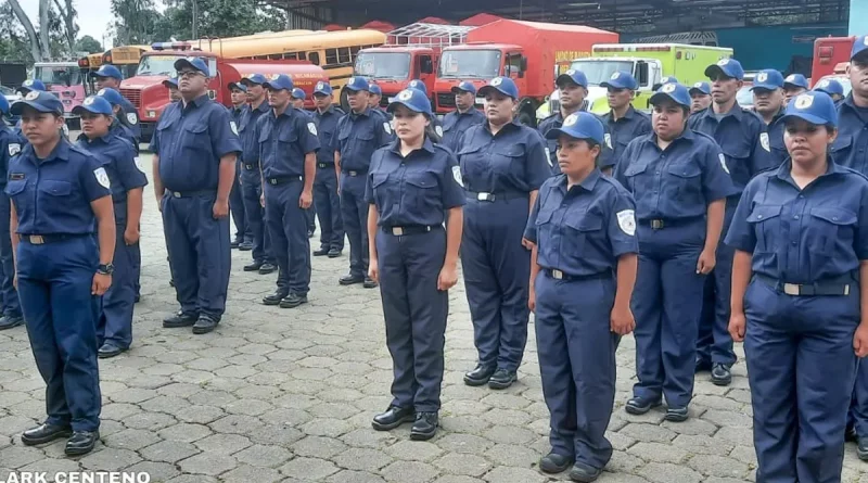 bomberos unidos, nicaragua, managua, bomberos, capacitación, entrenamientos,