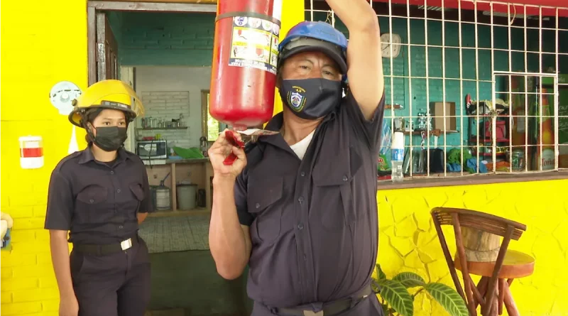 bomberos unidos, centro turistico, el trapiche, el trapiche en tipitapa, nicaragua, bomberos, supervisión