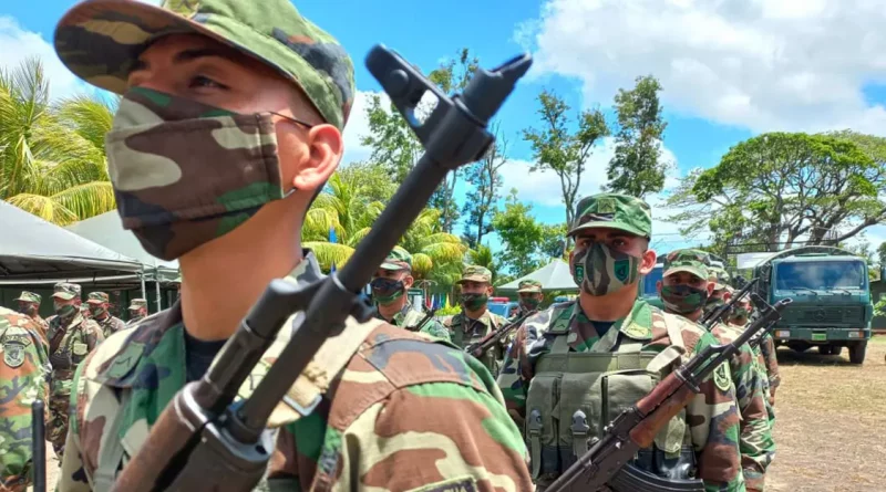 ejército, nicaragua, cosecha, cafetalera