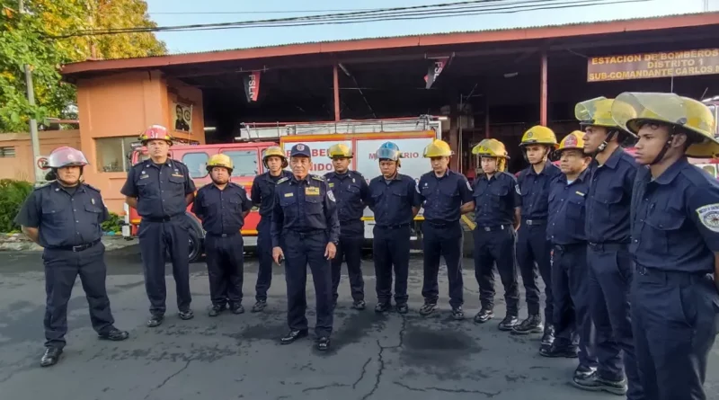 bomberos, san pedro norte, nicaragua, incendios, accidentes, nicaragua