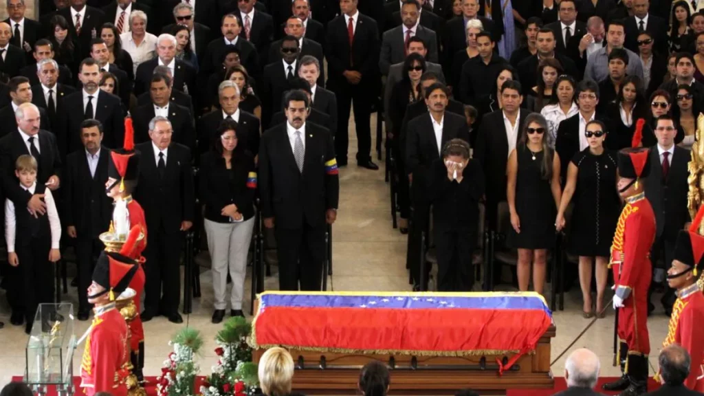 Funerales de Estado del presidente Hugo Chávez, Academia Militar, 8 de marzo de 2013